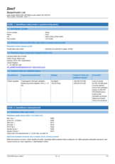 Zinn 7 - - Bezpečnostní List